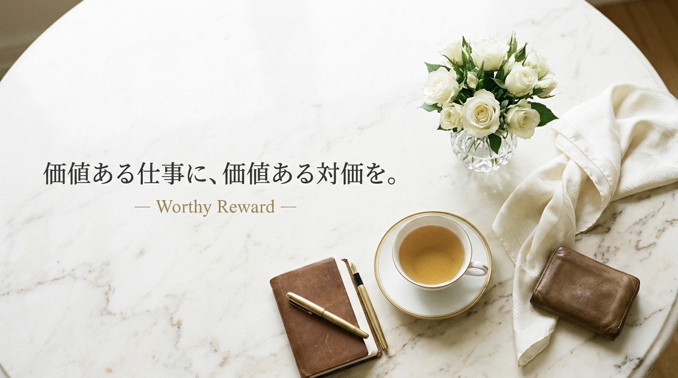 価値ある仕事に、価値ある対価を - Worthy Reward